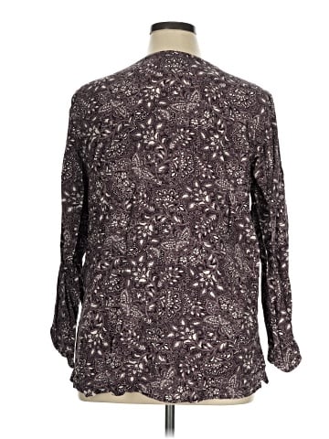 Purejill Long Sleeve Blouse (view 2)