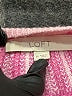 Ann Taylor LOFT Chevron-herringbone Pink Pullover Sweater Size M - photo 7
