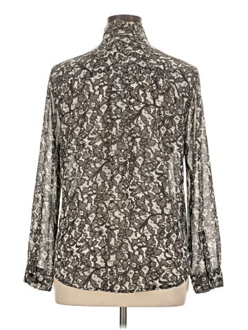 MICHAEL Michael Kors Long Sleeve Blouse (view 2)