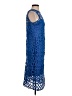 Taylor 100% Polyester Blue Cocktail Dress Size 4 - photo 4