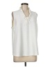 Chico's Ivory Sleeveless Blouse Size M (estimated) - photo 1