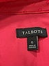 Talbots 100% Polyester Polka Dots Pink Red Long Sleeve Blouse Size S - photo 7