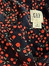 Gap Paisley Black Casual Dress Size S - photo 7