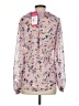CAbi 100% Polyester Purple Long Sleeve Blouse Size S - photo 2