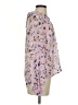 CAbi 100% Polyester Purple Long Sleeve Blouse Size S - photo 4