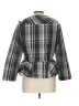 Boston Proper 100% Polyester Silver 3/4 Sleeve Blouse Size 12 - photo 2