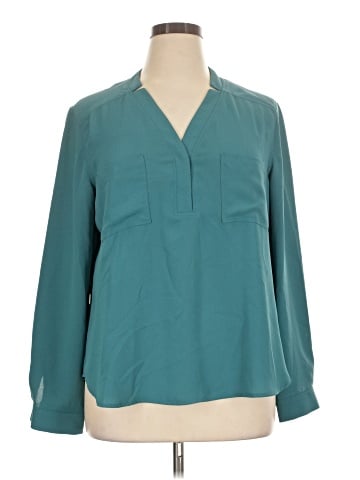 Nine West Long Sleeve Polo (view 1)
