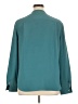 Nine West 100% Polyester Teal Long Sleeve Polo Size XL - photo 2
