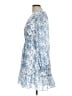 Max Studio 100% Polyester Paisley Blue Casual Dress Size L - photo 5