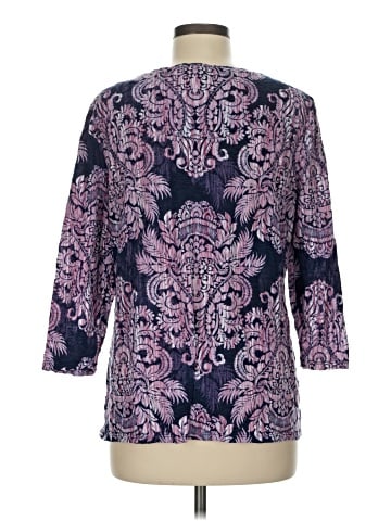 Zenergy by Chico's 3/4 Sleeve T-Shirt (view 2)