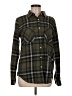 Mossimo Supply Co. Plaid Green Long Sleeve Button-Down Shirt Size M - photo 1