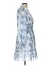 Max Studio 100% Polyester Paisley Blue Casual Dress Size L - photo 4