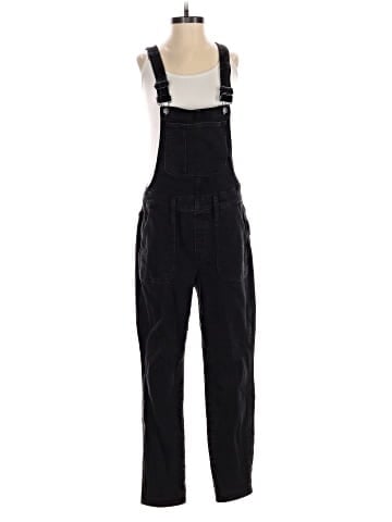 Madewell Skinny Overalls in Lunar Wash (view 1)