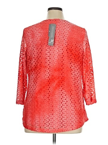 JM Collection 3/4 Sleeve Blouse (view 2)