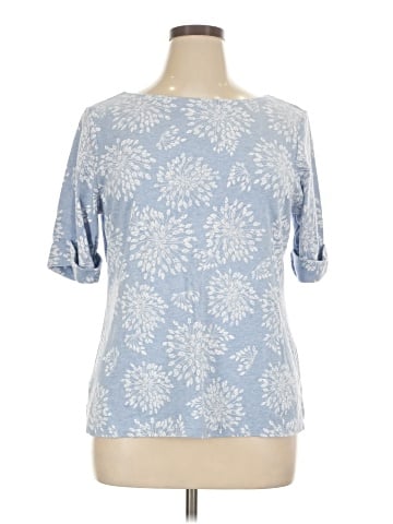 Karen Scott 3/4 Sleeve T-Shirt (view 1)