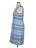 Talbots Tweed Blue Casual Dress Size 16 - photo 5