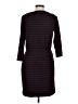 L.L.Bean Stripes Black Casual Dress Size 8 - photo 2