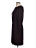 L.L.Bean Stripes Black Casual Dress Size 8 - photo 5