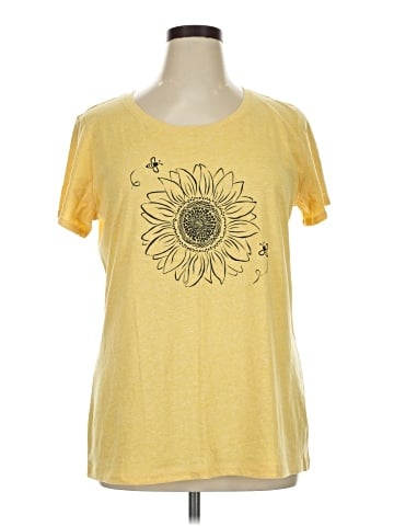 St. John's Bay Short Sleeve T-Shirt (view 1)