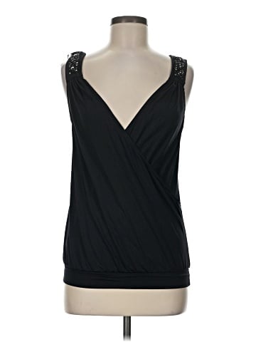 Badgley Mischka Sleeveless Blouse (view 1)