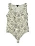 Express Animal Print Ivory Sleeveless Blouse Size L - photo 1