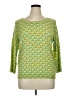 Talbots Green 3/4 Sleeve T-Shirt Size XL - photo 1