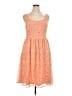 ModCloth 100% Polyester Hearts Orange Casual Dress Size XL - photo 1