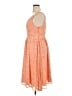 ModCloth 100% Polyester Hearts Orange Casual Dress Size XL - photo 5
