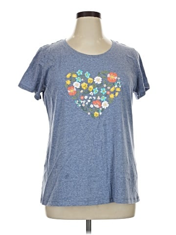 St. John's Bay Short Sleeve T-Shirt (view 1)