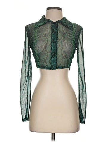 Missguided Long Sleeve Blouse (view 1)