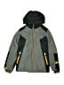 Lands' End 100% Polyester Color Block Green Windbreaker Size 10 - 12 - photo 1