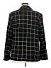 Liz Claiborne Plaid Black Blazer Size 16 - photo 2