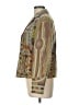 Coldwater Creek 100% Cotton Print Green Jacket Size 12 - photo 5