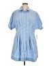 Free Assembly Blue Casual Dress Size XL - photo 1