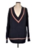 Urban Outfitters Chevron-herringbone Blue Pullover Sweater Size L - photo 1