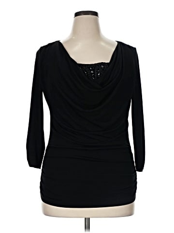 AB Studio 3/4 Sleeve Top (view 1)