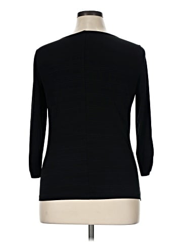 AB Studio 3/4 Sleeve Top (view 2)