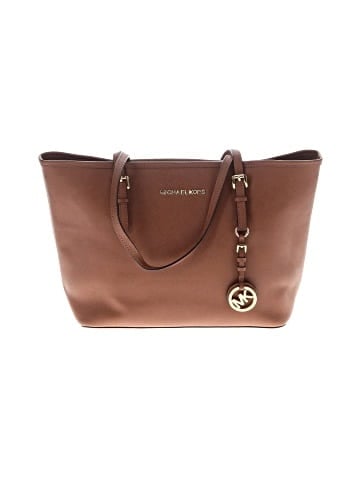MICHAEL Michael Kors Leather Tote (view 1)
