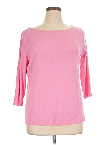 Talbots 3/4 Sleeve T-Shirt (view 1)