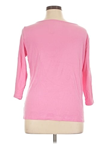 Talbots 3/4 Sleeve T-Shirt (view 2)