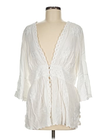 Soft Surroundings 3/4 Sleeve Blouse (view 1)