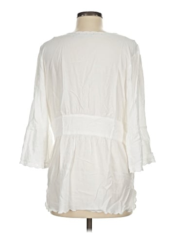 Soft Surroundings 3/4 Sleeve Blouse (view 2)