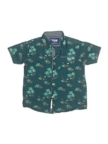 CRAFT + FLOW Short Sleeve Button-Down Shirt (view 1)