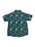 CRAFT + FLOW Tropical Teal Short Sleeve Button-Down Shirt Size 4 - 5 - photo 2