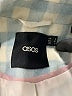 ASOS Checkered-gingham Blue Coat Size 0 - photo 6