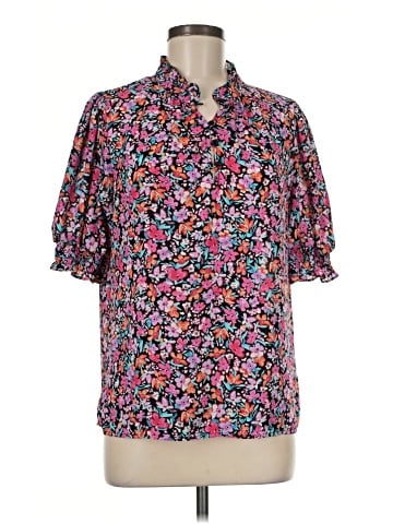 Pleione Short Sleeve Blouse (view 1)