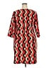 Taylor Print Orange Casual Dress Size 18 - photo 2