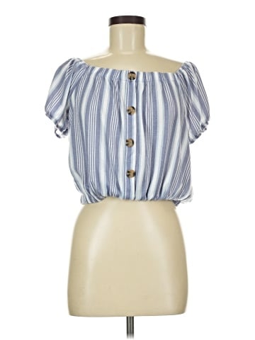 Almost Famous Short Sleeve Blouse (view 1)