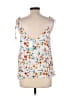 Lush 100% Rayon White Sleeveless Blouse Size L - photo 2