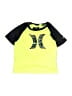 Hurley 100% Polyester Yellow Short Sleeve T-Shirt Size 2T - photo 1
